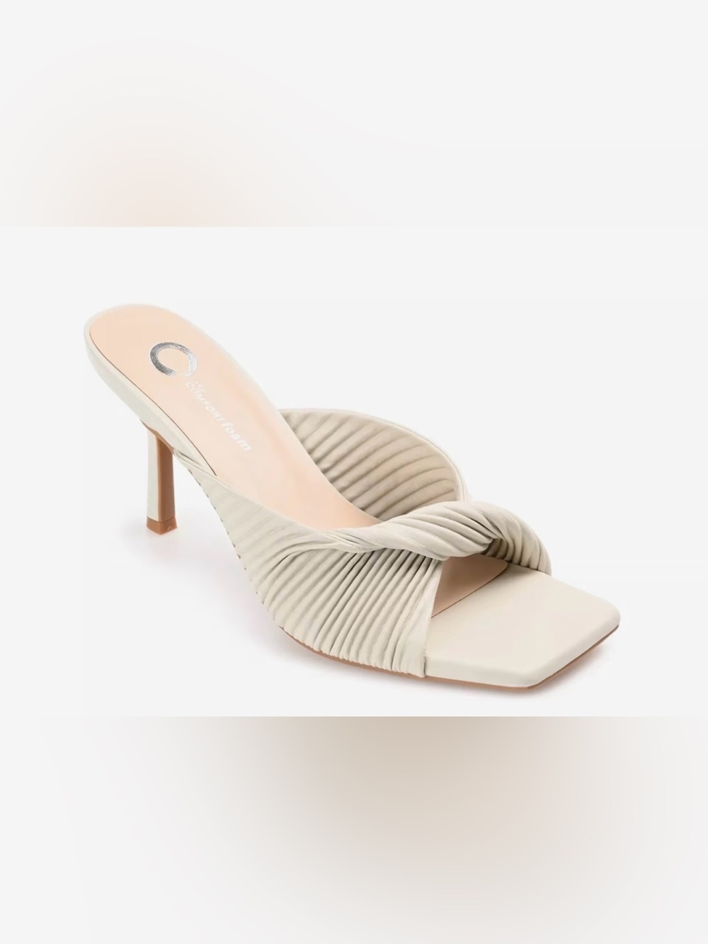 NIB Journee Collection, Chic 3.5” Heeled Sandals - 8.5 (fits like 7.5/8)